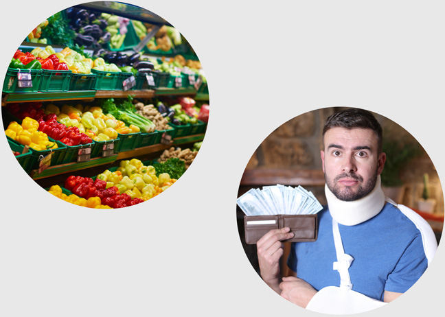 Auxílio-alimentação,  Funeral individual por morte acidental, Diárias de incapacidade